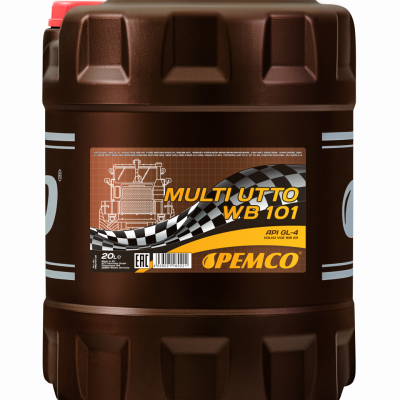 Гидравлическое масло PEMCO UTTO WB 101 GL-4 минеральное, 20л (PM2701-20)