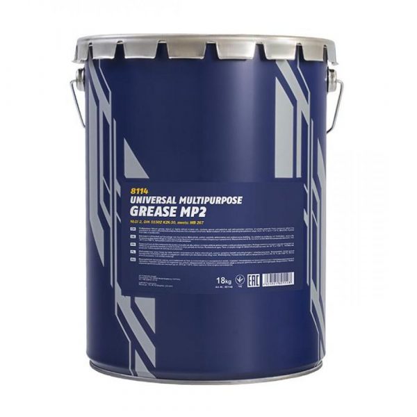 Многоцелевая густая смазка Mannol 8114 MP-2 UNIVERSAL MULTIPURPOSE GREASE MP2 18кг (2145)